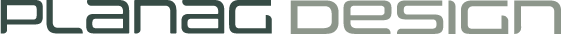 PLANAG DESIGN Logo auf der Startseite